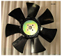 Крыльчатка вентилятора (D=395/7)TDR-K 25 4L/Fan cooler