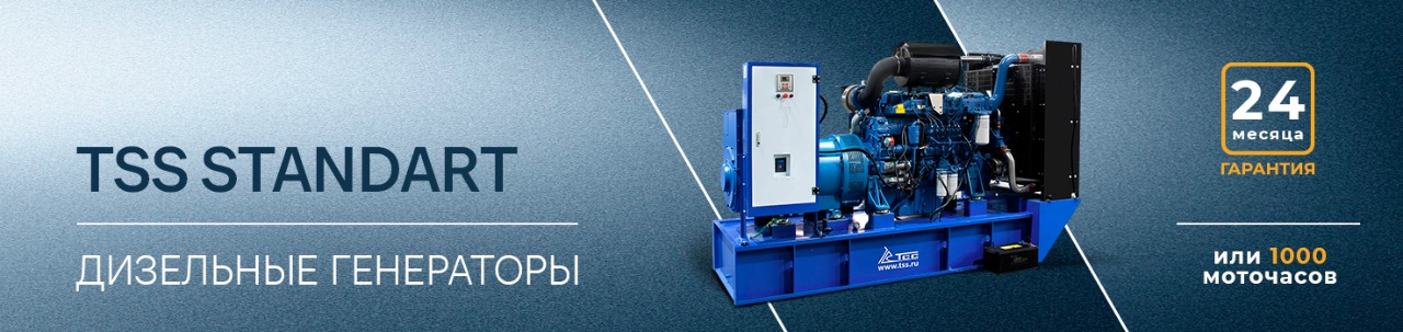 Дизельные генераторы TSS Standart