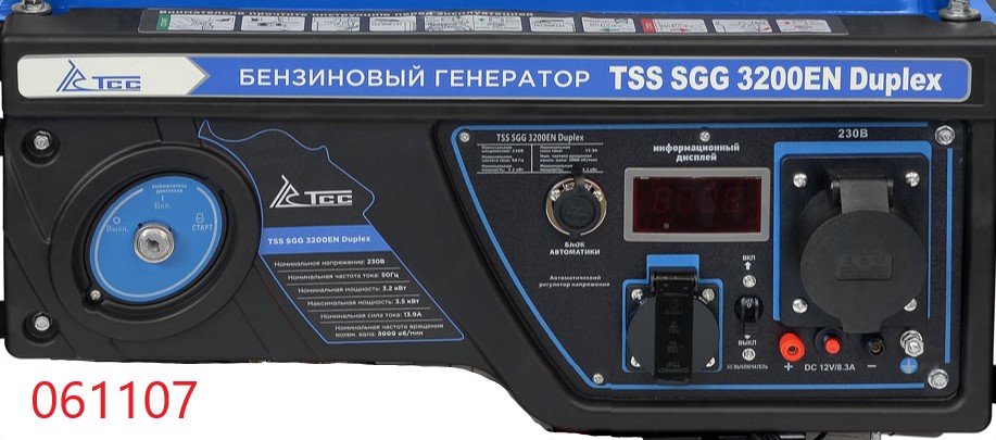 Панель управления в сборе SGG 3200EN Duplex Km / Control panel assembly (02.07.35610-TSS48002K-H204)