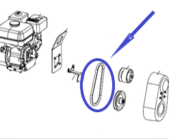 Ремень приводной гладкий (A-23, Li585/Ld615) для ТСС DMD/DMR600L/V-Belt EXTRA