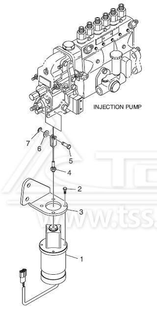 Соленоидный топливный кран D1146T