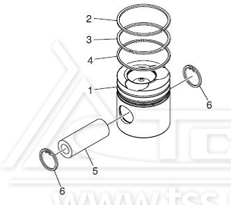 Поршень P086TI