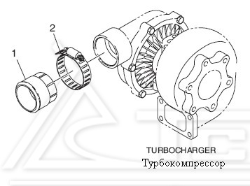 Патрубки и рукава системы всасывания D1146T