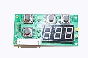 Плата дисплея TOP MMA-250/TOP MMA-250 DGV DIGITAL METER BOARD PB-PC-09-A1(1)