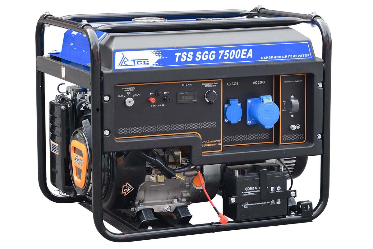 Бензогенератор 7.5 кВт с автозапуском (АВР) TSS SGG 7500EA от ...