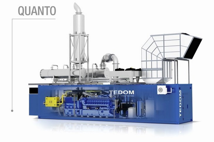Когенерационная станция Tedom Quanto