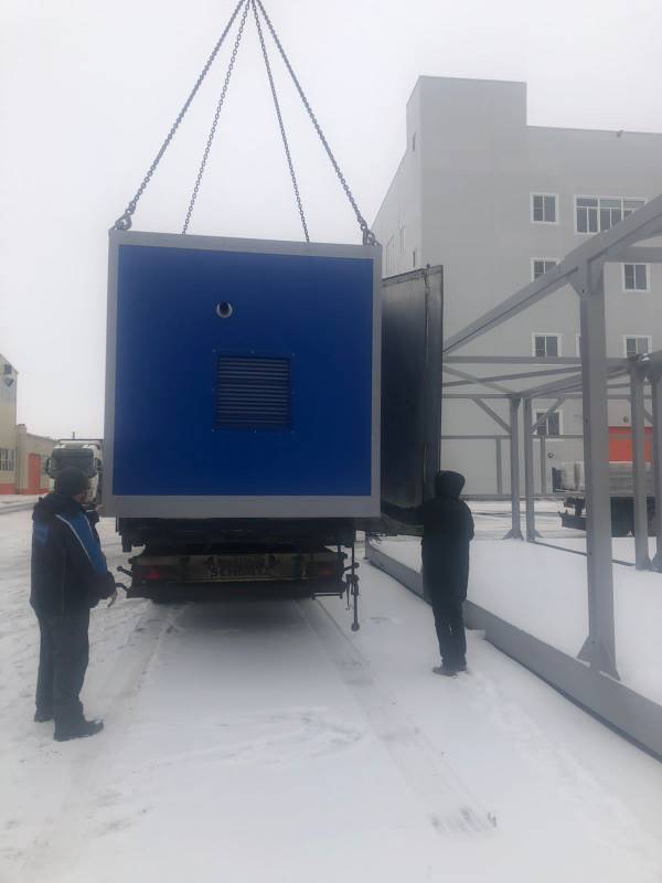 Дизельный генератор для резервного питания мощностей производственного предприятия в Омске