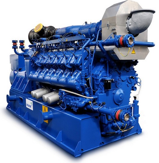 Газовый двигатель MWM TCG 2020 V12, производство Германия