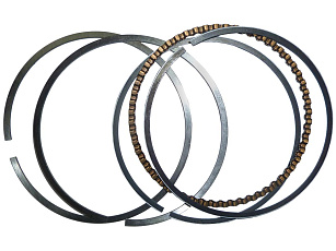 Кольца поршневые (D68 мм, тонкие 1,0/1,0/2,5 мм) GX160(200)/Piston rings, kit