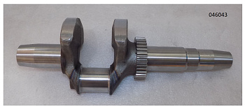 Вал коленчатый SGG 16000(..) -18000(..),LC2V90FD / Crankshaft assy LC2V90FD(130290543-T230)