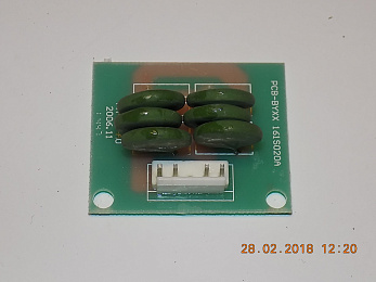 Плата терморезисторов /TOP CUT-160 / BOARD PCB-B 161S020A