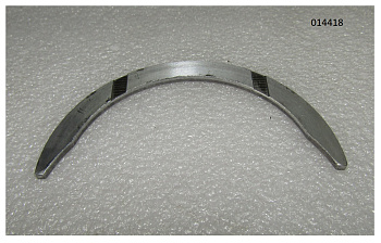 Полукольцо упорного подшипника коленчатого вала верхнее TDY 19 4L /Crankshaft thrust bearing, upper
