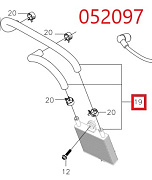 Радиатор масляный SGG 12000(.L.),LC2V80FD / Oil cooler (160010110-0001)