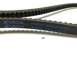 Ремень приводной зубчатый (Ax838Li 868Ld Ax33) для ТСС WP90TH (ТСС RH-350H/MS120)/V-Belt  (CNP15026)