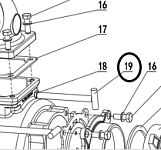 Шпонка механического уплотнителя TSS-PDST100E/Flat key TSS-PDST100E, №25 (33400-00015-00)