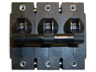 Выключатель автоматический (тройной) 10А SDG 6500 / AC circuit breaker 3-phase