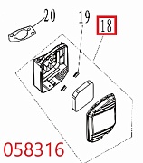 Фильтр воздушный в сборе SGG 11000E3Ui,LT196FiE Lt / Air cleaner assy (1.01.12.02.0036)