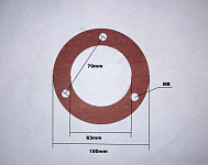 Прокладка крышки подшипника TSS-WP265YH/Shim, bearing cover, №14 (CNP330Y003-14)