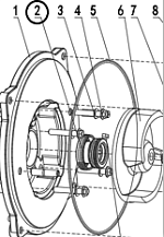 Уплотнитель механический TSS-PDST100E/Mechanical seal TSS-PDST100E, №2 (70010-01078-00)