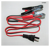 Кабель зарядный 12В с зажимами (Г-образная вилка) / Battery clamp (20196-00138-00)