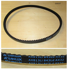 Ремень приводной зубчатый (AX813Li 843Ld) для TSS-WP100TH&L/V-Belt, №26 (CNP15026)
