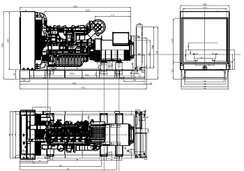 Дизельный генератор ТСС АД-600С-Т400-1РМ9