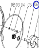 Шпонка механического уплотнителя TSS-PDST80E/Flat key TSS-PDST80E, №6 (33400-00001-00)