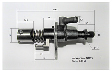 Насос топливный высокого давления SDG 6500,C192FD (поводок рейки,L =23 мм) Senci (без электроклапана) с роликом / Fuel Injection Pump, NJ192