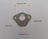 Прокладка карбюратора 1E44F/Carburetor mat TSS-GJH95 (№1-58 JH95A, 1E44F)