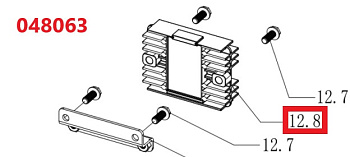 Реле зарядки АКБ SDG 10000(..)-14000(..),LT290FE,LT292FE / Charging voltage regulator relay (1.03.02.02.0011)