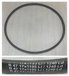 Ремень приводной клиновой генератора TDA-N 230 6LTE/belt, B1194 Li 1234Lw
