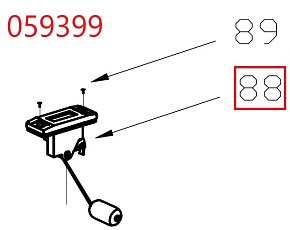 Указатель уровня топлива в баке SGG 18000(.L.) Lc / Fuel level indicator (170740030-0001)