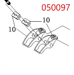 Коромысло клапана SGG 16000(..)-18000(..),LC2V90FD / Valve rocker (140450085-0001)