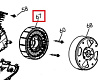 Статор альтернатора инверторный 230V SGG 3000Si (ESi), KM165F/ Inverter motor stator 230V (02.09.30120-280007-00)