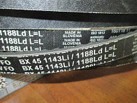 Ремень приводнойTDY 38 4L /Fan belt (GB12732-1996)(BX45 1143Li /1188Ld)