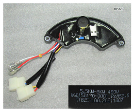 Регулятор напряжения SGG 9000E3L(..),LC192FD (380V,5,5-8,0 kw,7 контактов) / AVR 380V (660150170-0001)