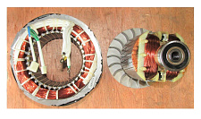 Альтернатор 380V (Статор+Ротор) SGG 16000EH3LA / Alternator (Stator+Rotor) 380V(660080508-0001)