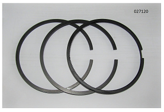 Кольца поршневые (D=102 мм,к-т на 1 поршень-3 шт.)  WP3.9D33E2 /Piston Ring Set