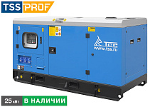 Дизельный генератор ТСС АД-25С-Т400-2РКМ7 в шумозащитном кожухе с АВР