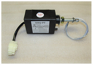 Соленоид вытягивающий ТНВД (24v) с тросиком (XHQ-PT,24v)/Fuel cut push-out solenoid valve subassembl