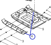 Пластины расширительные TSS-WP320/Extension plate, №4 (CNP330A004)