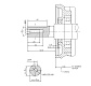Двигатель бензиновый Loncin G420F (A type) D25/Engine Loncin G420FA (A type) D25