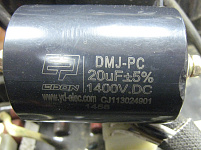Конденсатор 20мкФ 14000В / TSS PROF GGW 5.0/200EH / Capacitor 20мкФ 14000В. AC