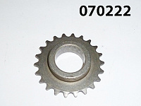 Звездочка цепи маслонасоса на валу балансирном KM376AG/Oil Pump Driving Sprochet