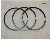 Кольца поршневые (D=90 мм,к-т на 1 поршень-3 шт.) Yangdong YSD490D; TDY 19 4L /Piston rings, kit