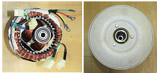 Альтернатор 380V (Статор+Ротор) SGG 7000E3A / Alternator (Stator+Rotor) 380V