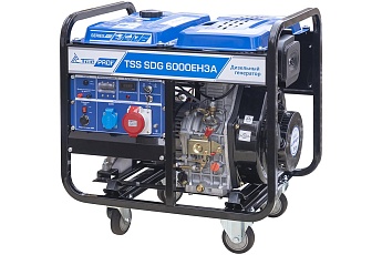 Дизель генератор TSS SDG 6500EH3A