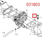 Прокладка карбюратора и впускного коллектора SGG 12000(..), LC2V80FD/Carburetor gasket (170430191-0001)