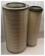 Фильтр воздушный двойной цилиндрический TDY 235 6LT (Ф1- 240х142х490 /Ф2-139х110х460 мм) /Air filter
