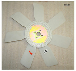 Крыльчатка вентилятора (D=450/7) TDQ 38 4L / Fan